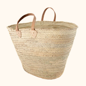 Large French Beach Basket cut out photo
