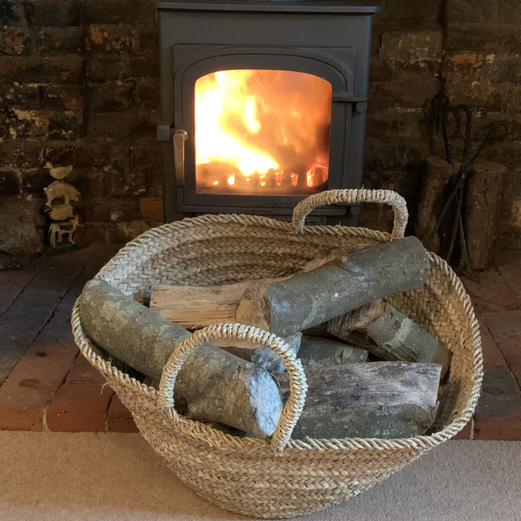 Berber Storage Log Basket BasketBasket