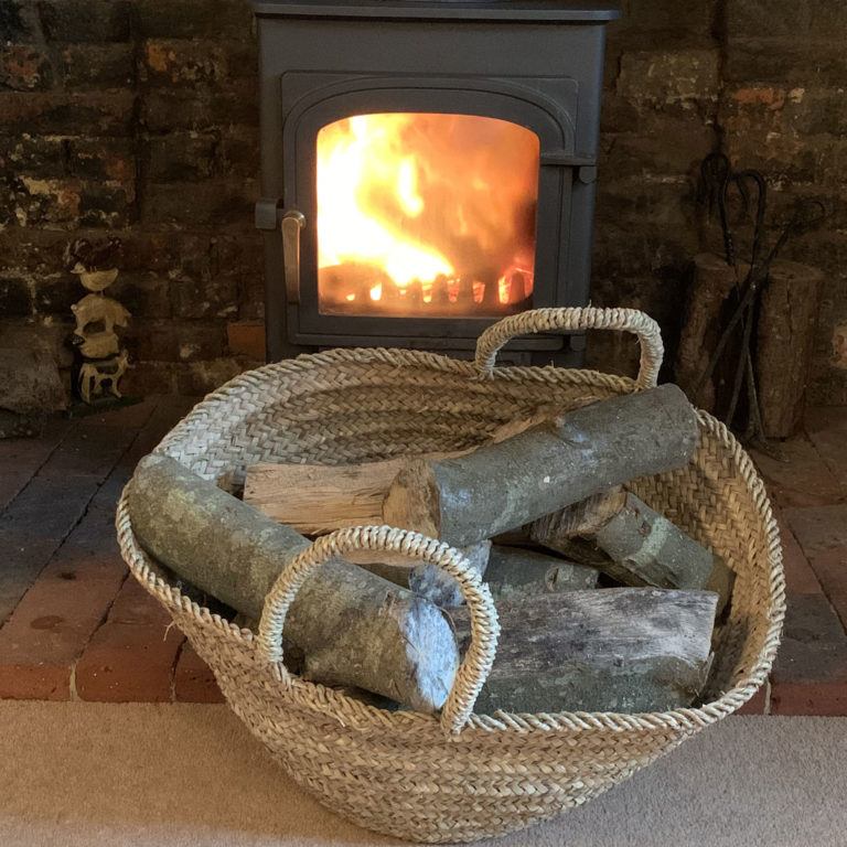 Berber Storage Log Basket BasketBasket