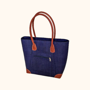 Vero Handbag in navy - cut out photo