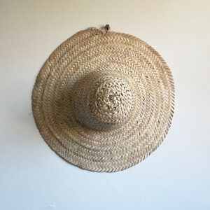 Big handwoven palm sun hat in Sale