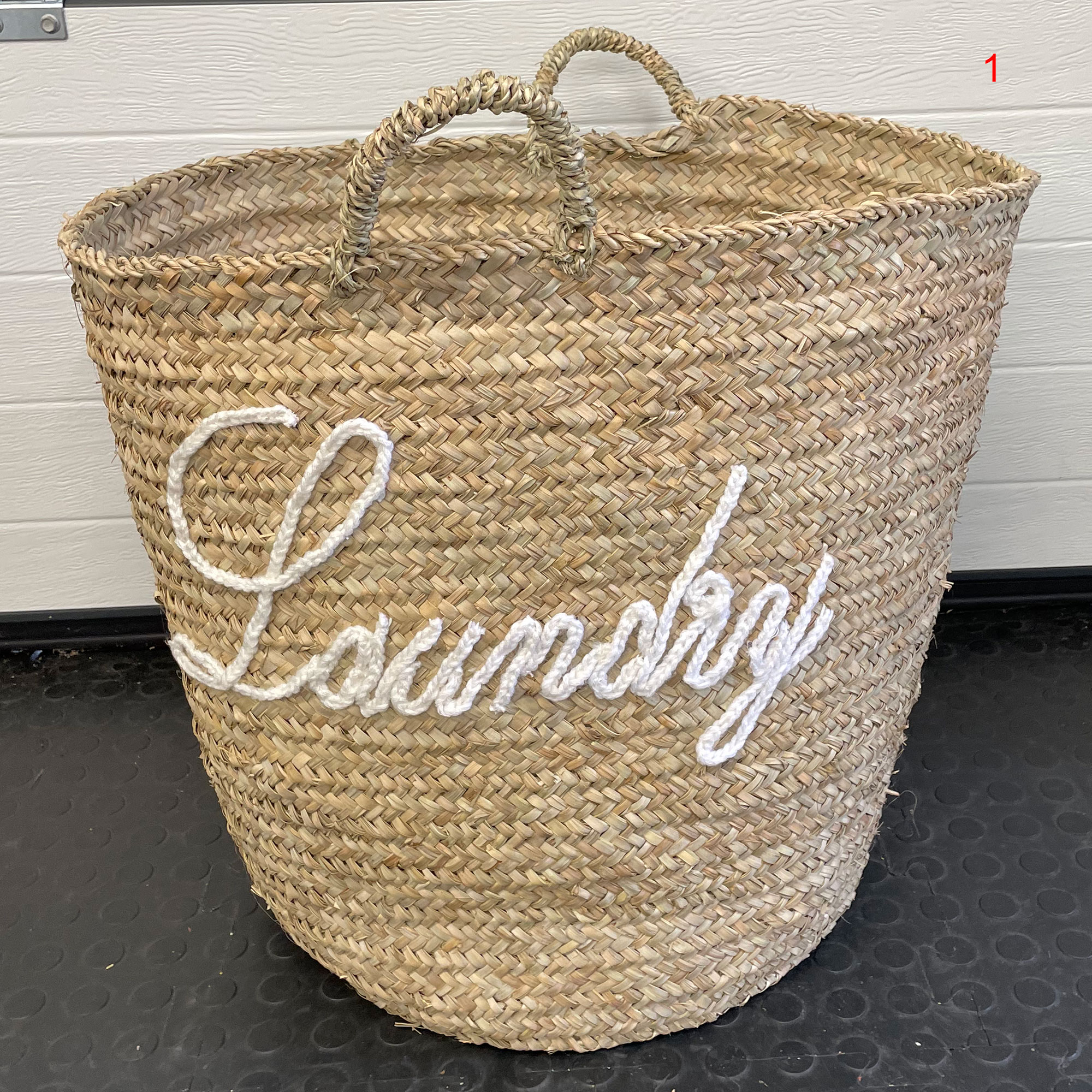 Seconds - Embroidered Laundry Basket