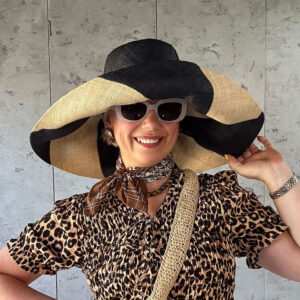 Eliza Hat being modelled